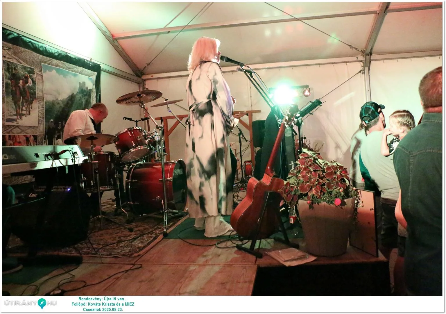 Képek: Útirány Fellépő: Kováts Kriszta és a MIEZ
