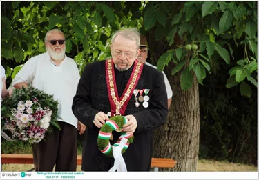 Wathay Lőrinc mellszobrának avatása