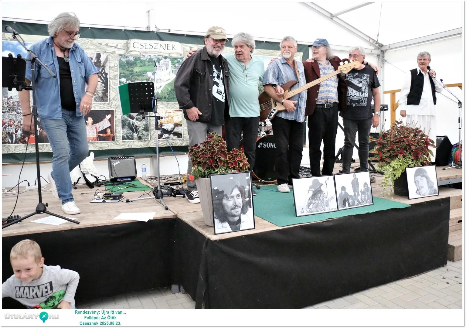 Képek: Útirány Fellépő: Az Ötök