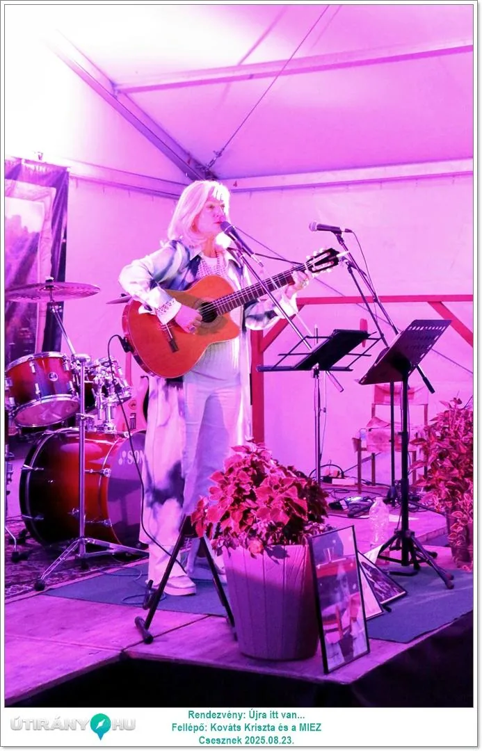 Képek: Útirány Fellépő: Kováts Kriszta és a MIEZ