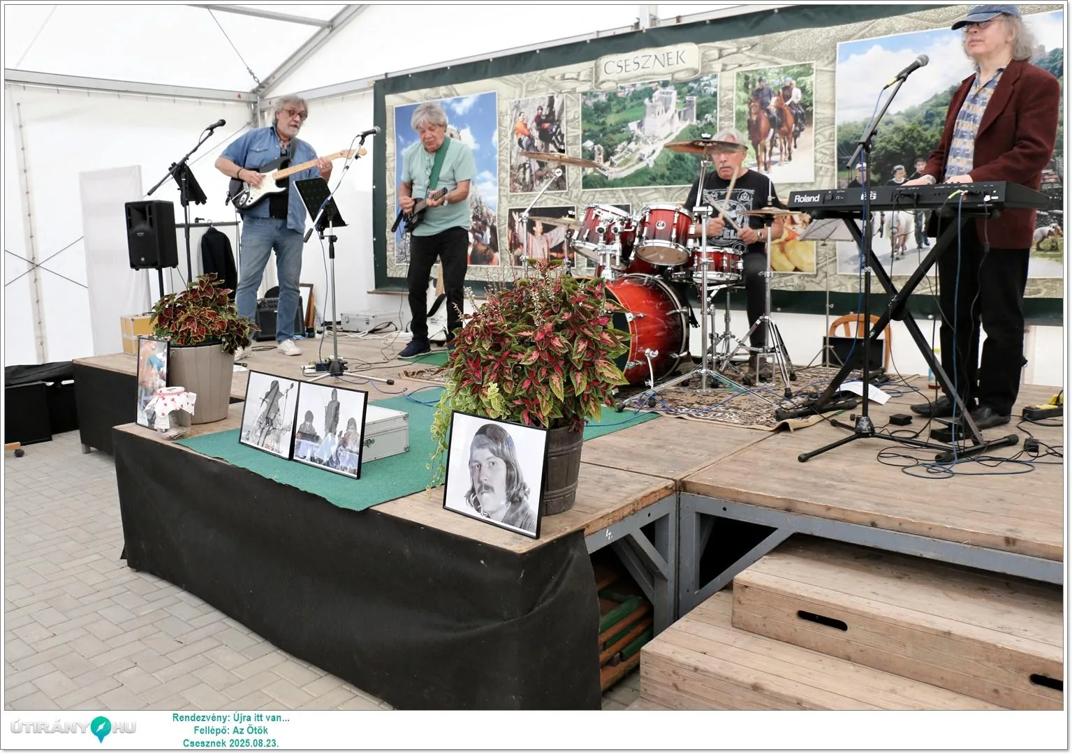 Képek: Útirány Fellépő: Az Ötök